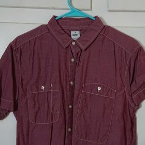 Short Sleeve Red Flannel